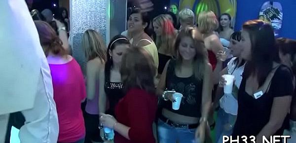  Blond ladies sucking dicks and being fingered during the hot group sex